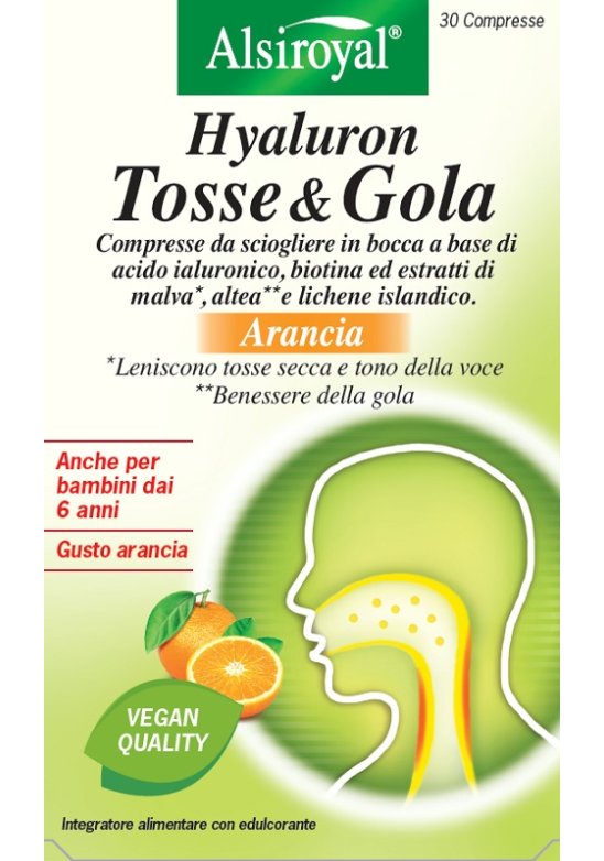 HYALURON TOSSE&GOLA ARA 30CPR