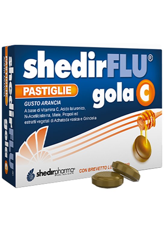 SHEDIRFLU GOLA C ARANCIA 48PAS