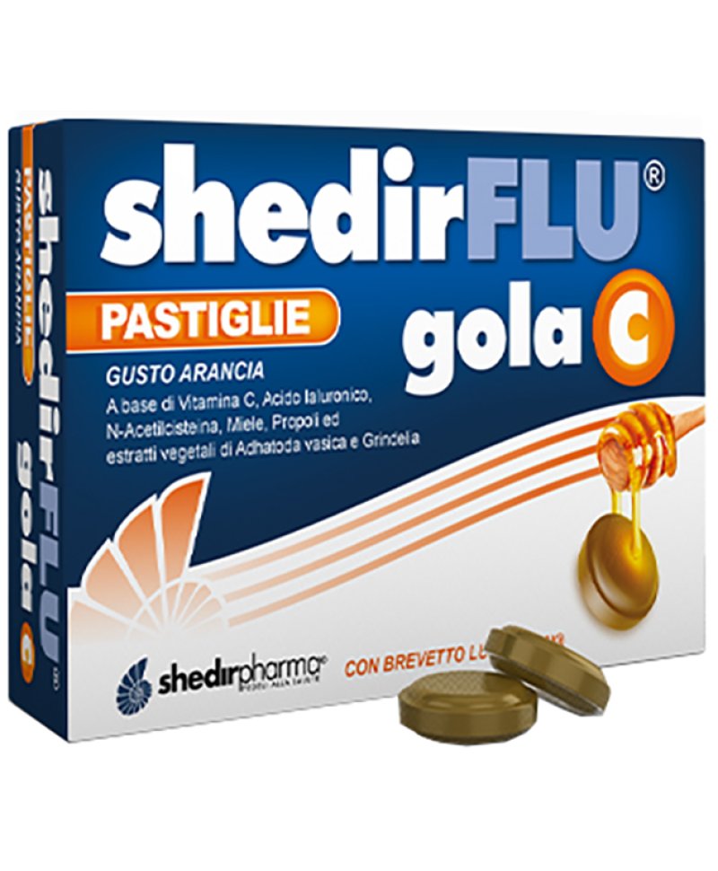 SHEDIRFLU GOLA C ARANCIA 48PAS