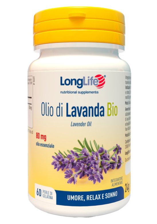LONGLIFE OLIO LAVANDA BIO 60PRL
