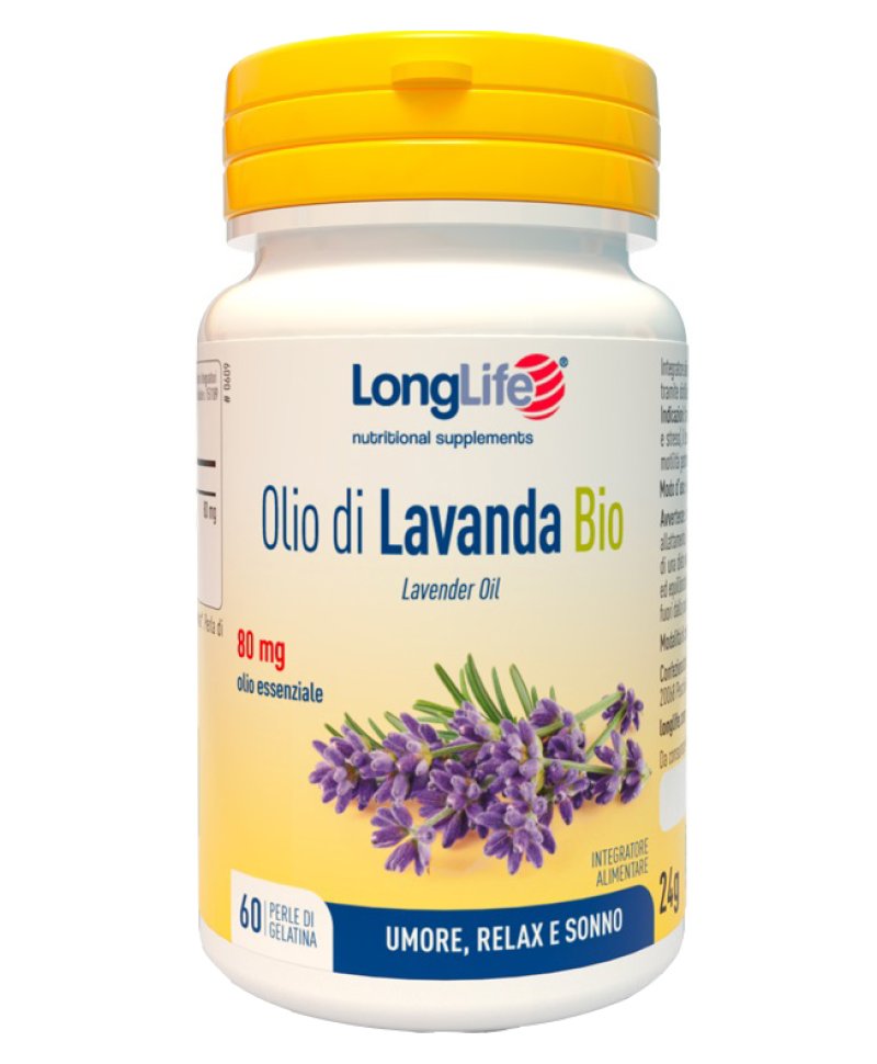 LONGLIFE OLIO LAVANDA BIO 60PRL