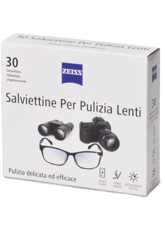ZEISS SALVIETTINE PULIZIA 30PZ