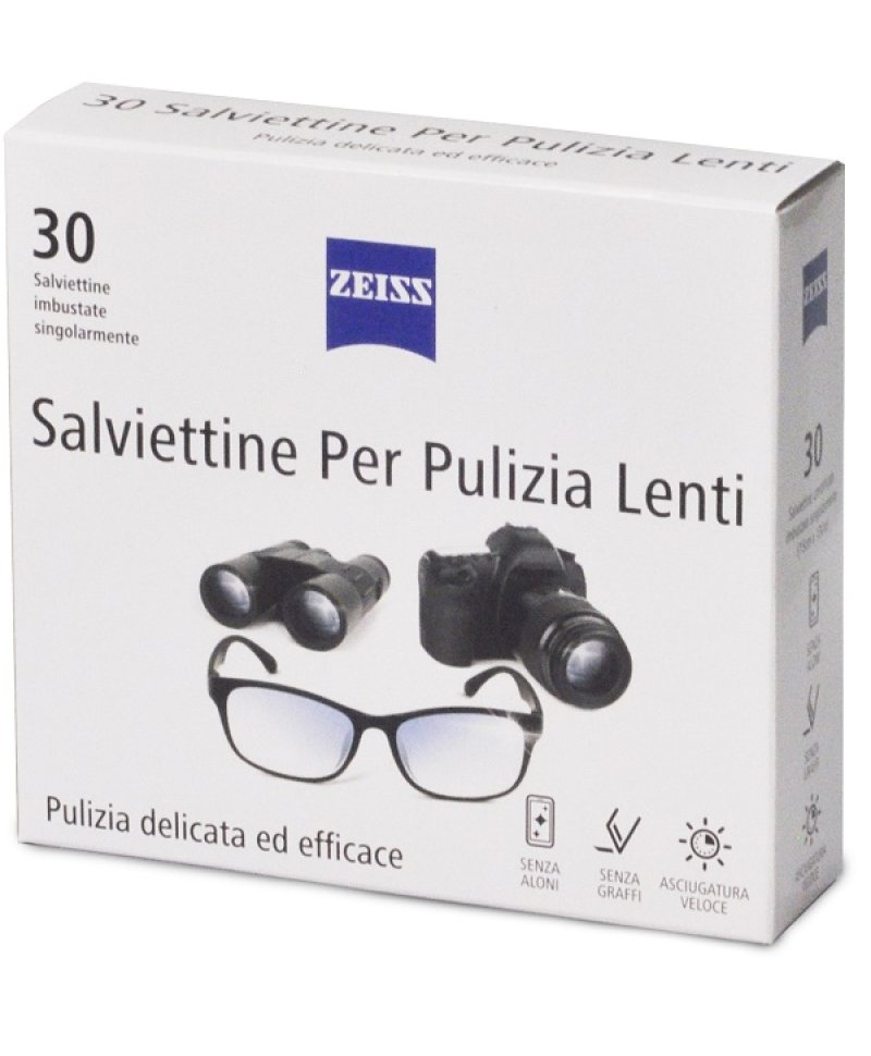 ZEISS SALVIETTINE PULIZIA 30PZ ZEISS SALVIETTINE PULIZIA 30PZ