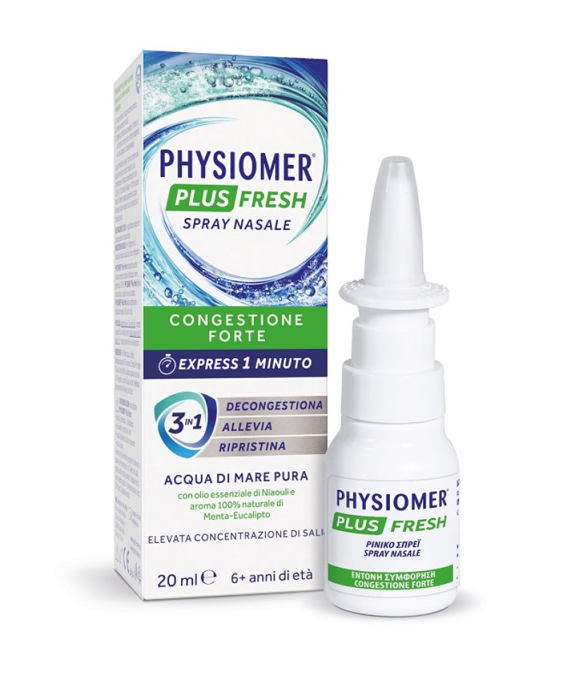 PHYSIOMER PLUS FRESH SPR 20ML