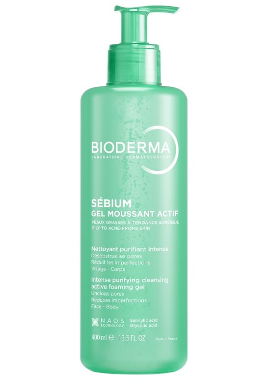 SEBIUM GEL MOUSSANT ACTIF 400ML