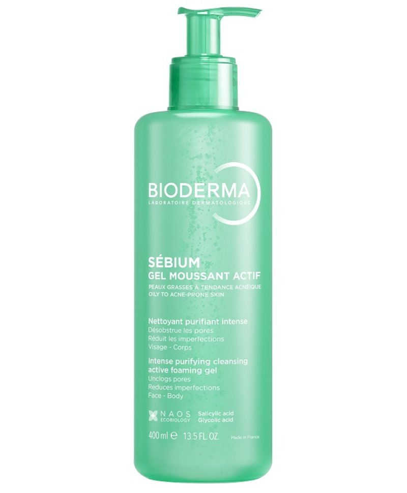 SEBIUM GEL MOUSSANT ACTIF 400ML