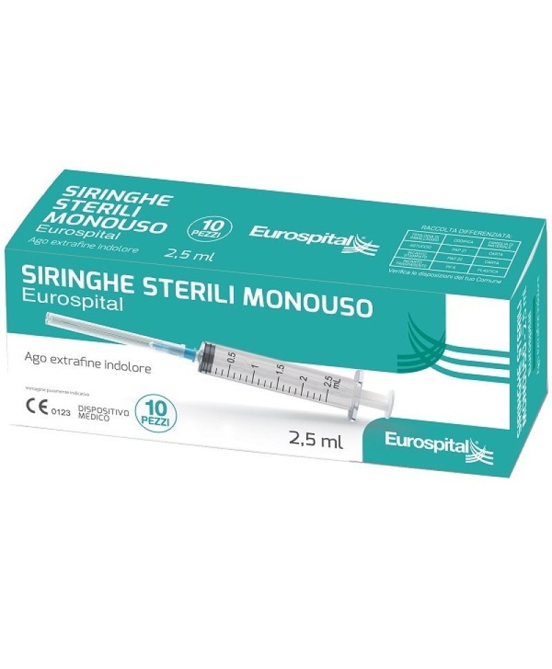 SIR STERILI MON 2,5ML 10PZ SIR STERILI MON 2,5ML 10PZ