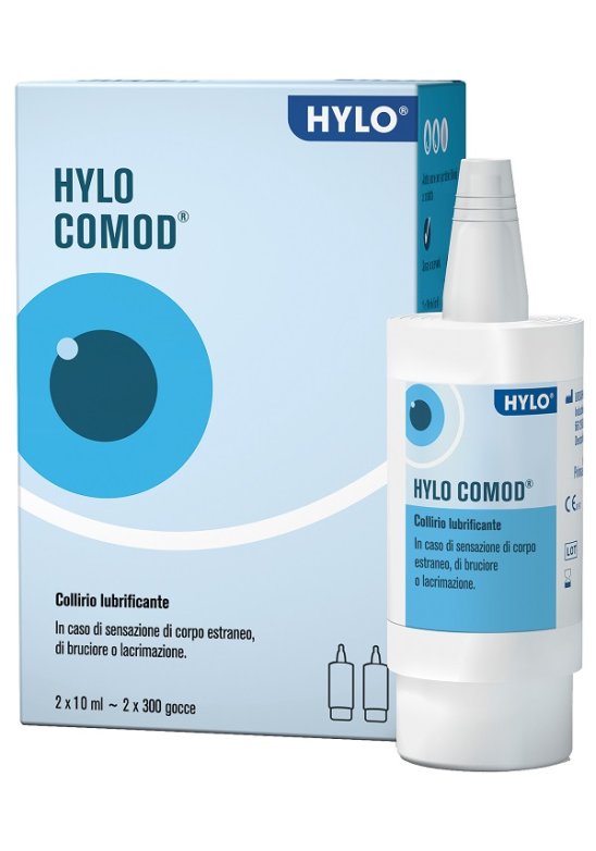 HYLO COMOD GOCCE OCUL 2X10ML
