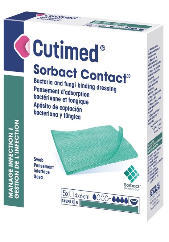 CUTIMED SORBACT CONT 4X6CM 5PZ CUTIMED SORBACT CONT 4X6CM 5PZ