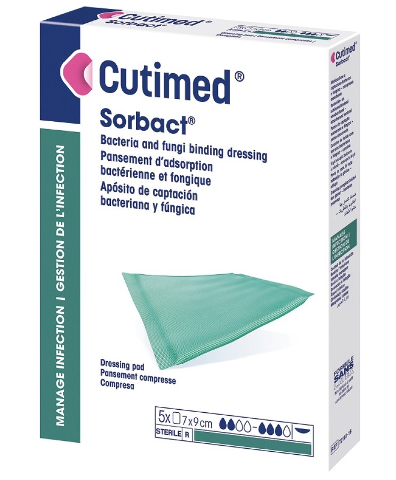 CUTIMED SORBACT PAD 7X9CM 5PZ CUTIMED SORBACT PAD 7X9CM 5PZ
