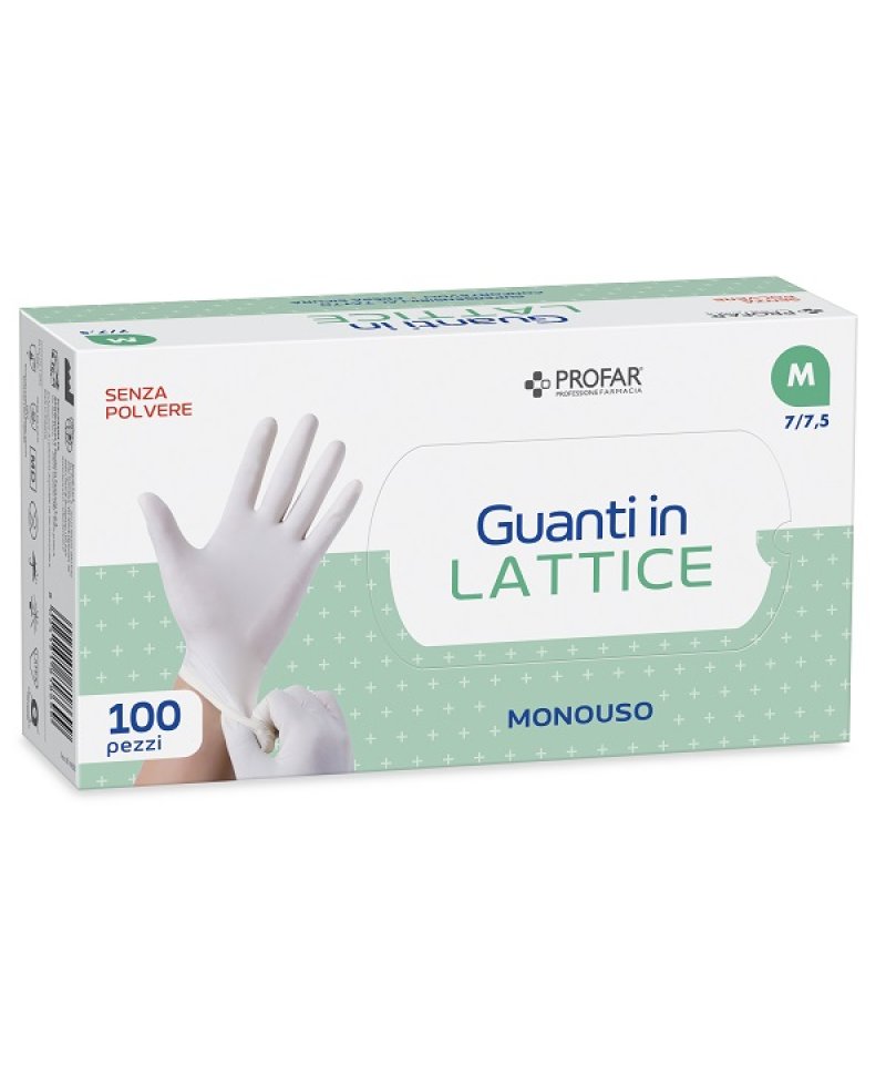 PROFAR GUANTO LATT S/POLVERE M
