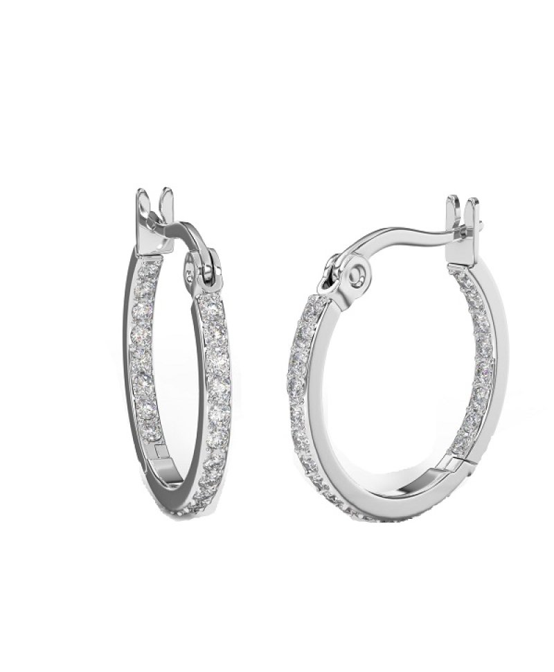 BJT406 ORECCHINI HOOP 20MM SS