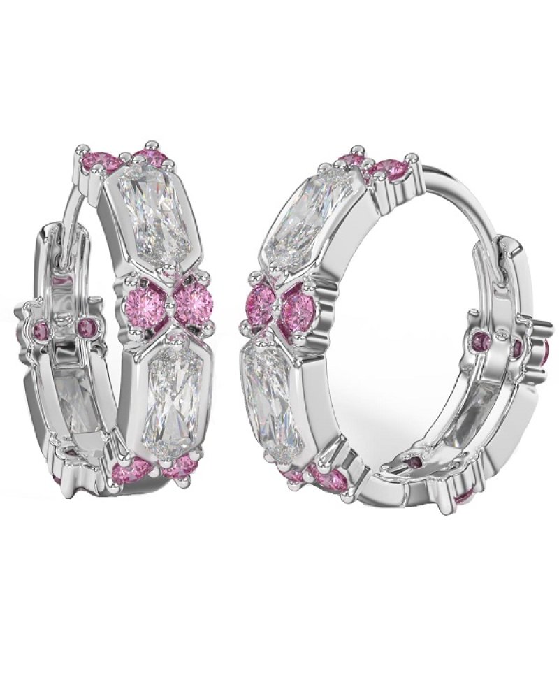 BJT413 ORECCHINI RING/W19MM SS