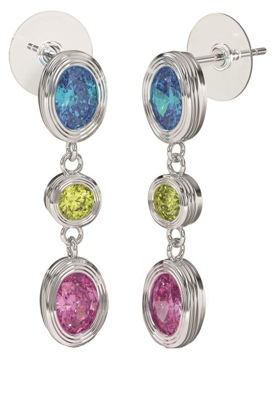 BJT416 ORECCHINI DROP/C30MM SS