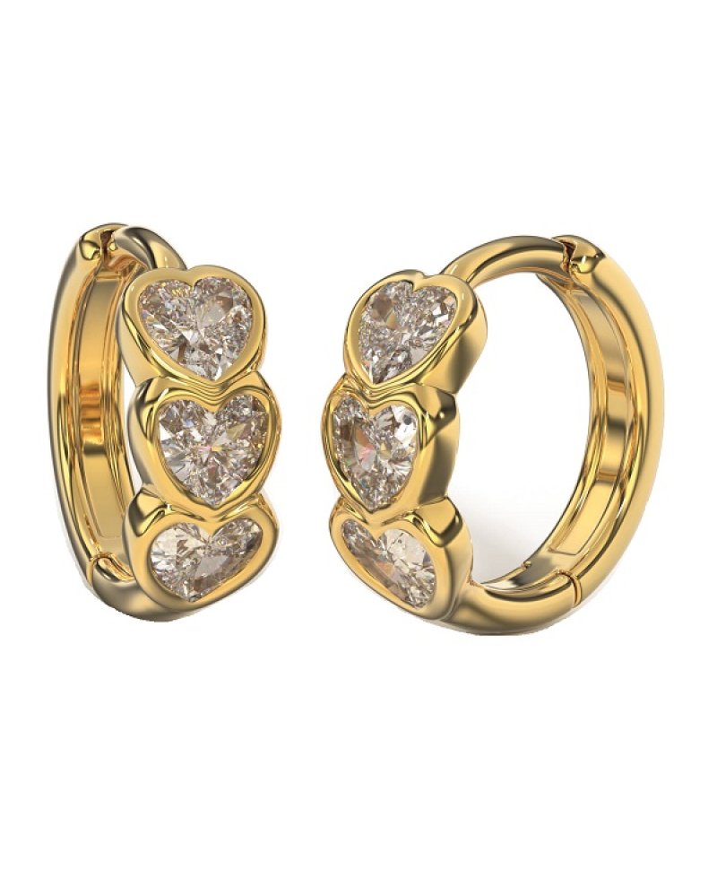 BJT422 ORECCHINI 3HEART12MM GP