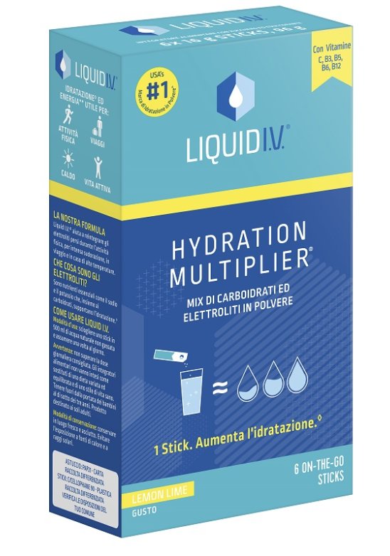 LIQUID IV HYDRATION MULT LEMON6P
