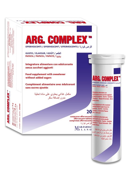 ARG COMPLEX 20CPR EFFERV