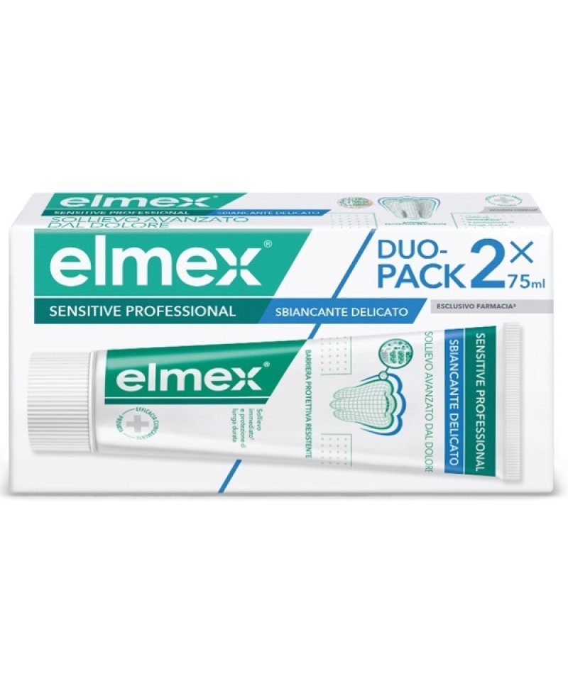 ELMEX SEN PROF WHITE DUO 2X75ML