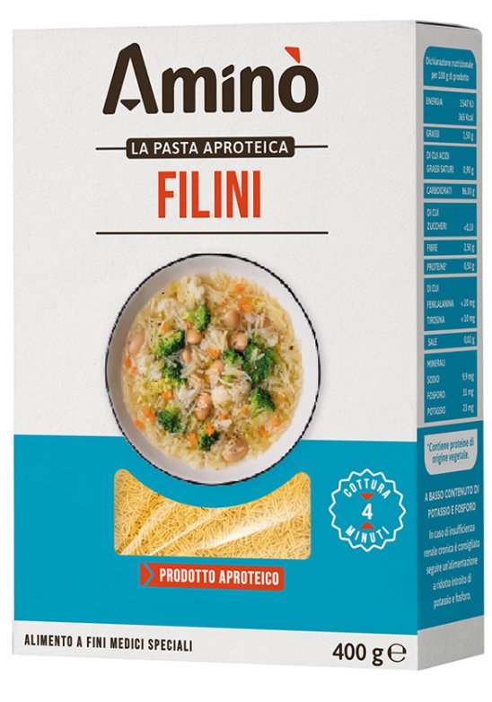 AMINO PASTA APROT FILINI 400GR N