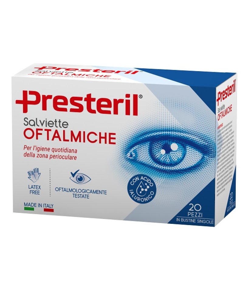 PRESTERIL SALVIETTE OFT 20PZ