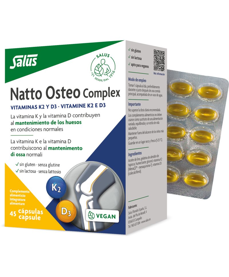 SALUS NATTO OSTEO COMPLEX 45CPS