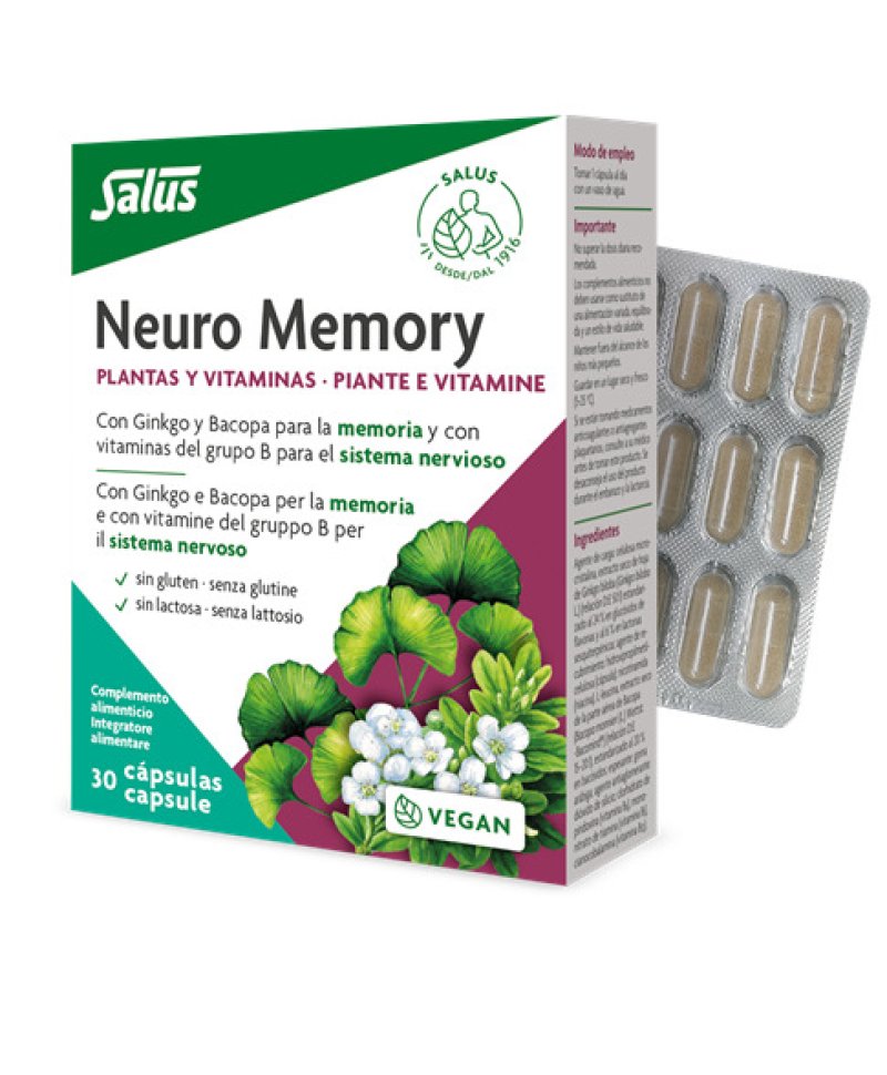 SALUS NEURO MEMORY 30CPS