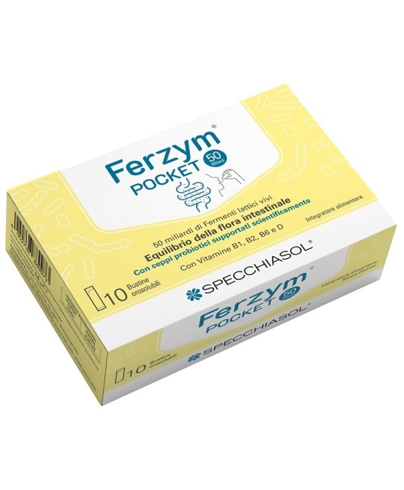 FERZYM POCKET 50MLD 10BUST ORO FERZYM POCKET 50MLD 10BUST ORO