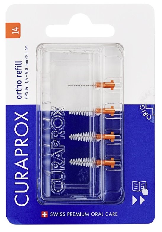 CURAPROX CPS 14 ORTHO ARA 4PZ