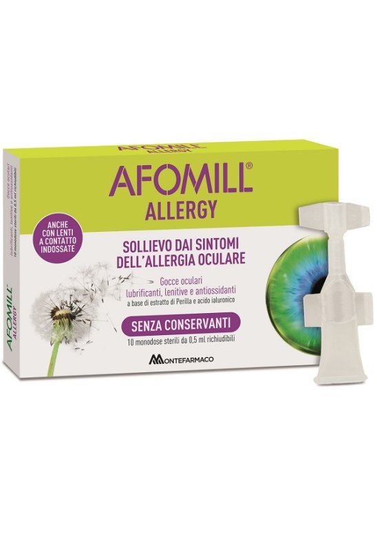 AFOMILL ALLERGY GOCCE OCUL 10F