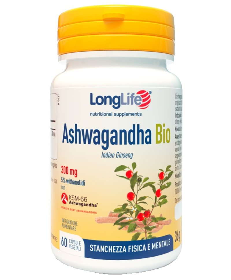 LONGLIFE ASHWAGANDHA BIO 5%