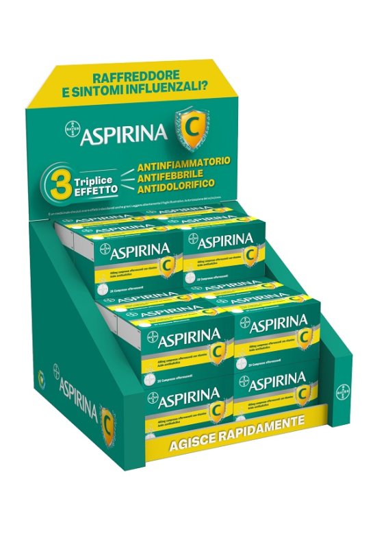 EXPO BANCO ASPIRINA C20CPR 20P