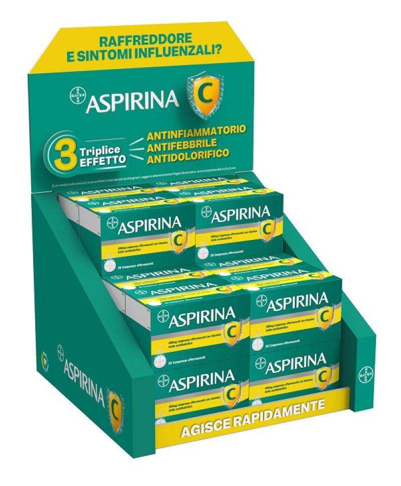 EXPO BANCO ASPIRINA C20CPR 20P
