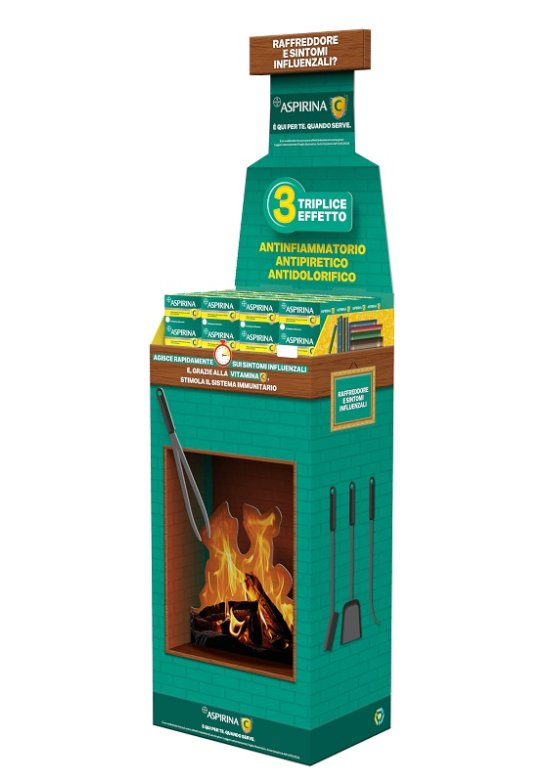 EXPO BANCO ASPIRINA C20CPR 40PZ