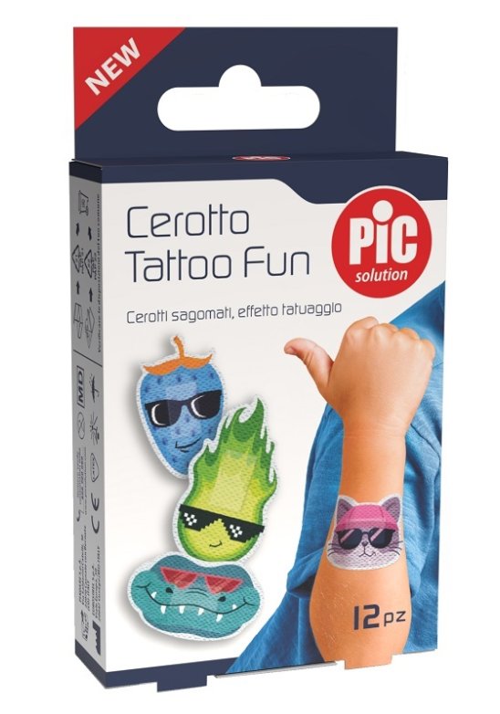 PIC SOLUTION CER TATTOO FUN 12PZ