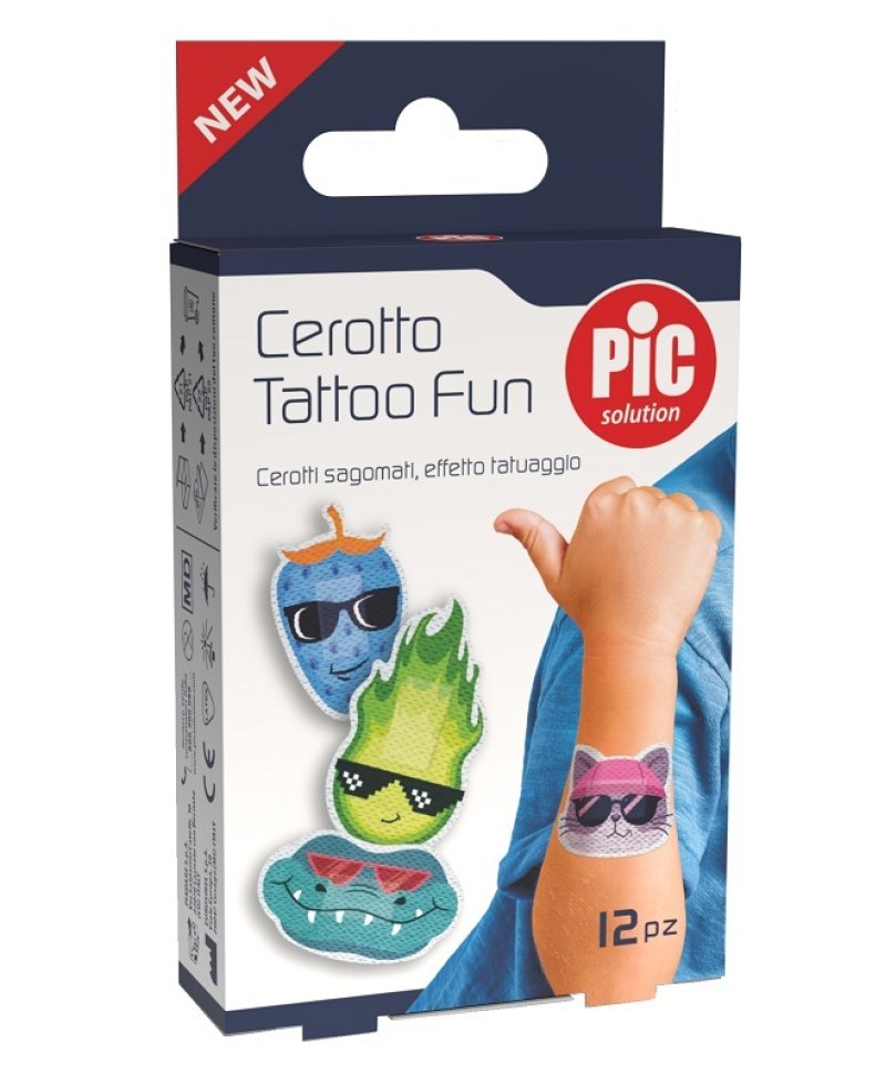 PIC SOLUTION CER TATTOO FUN 12PZ