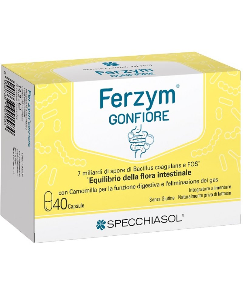 FERZYM GONFIORE 40CPS N/F SPECCH FERZYM GONFIORE 40CPS N/F SPECCH