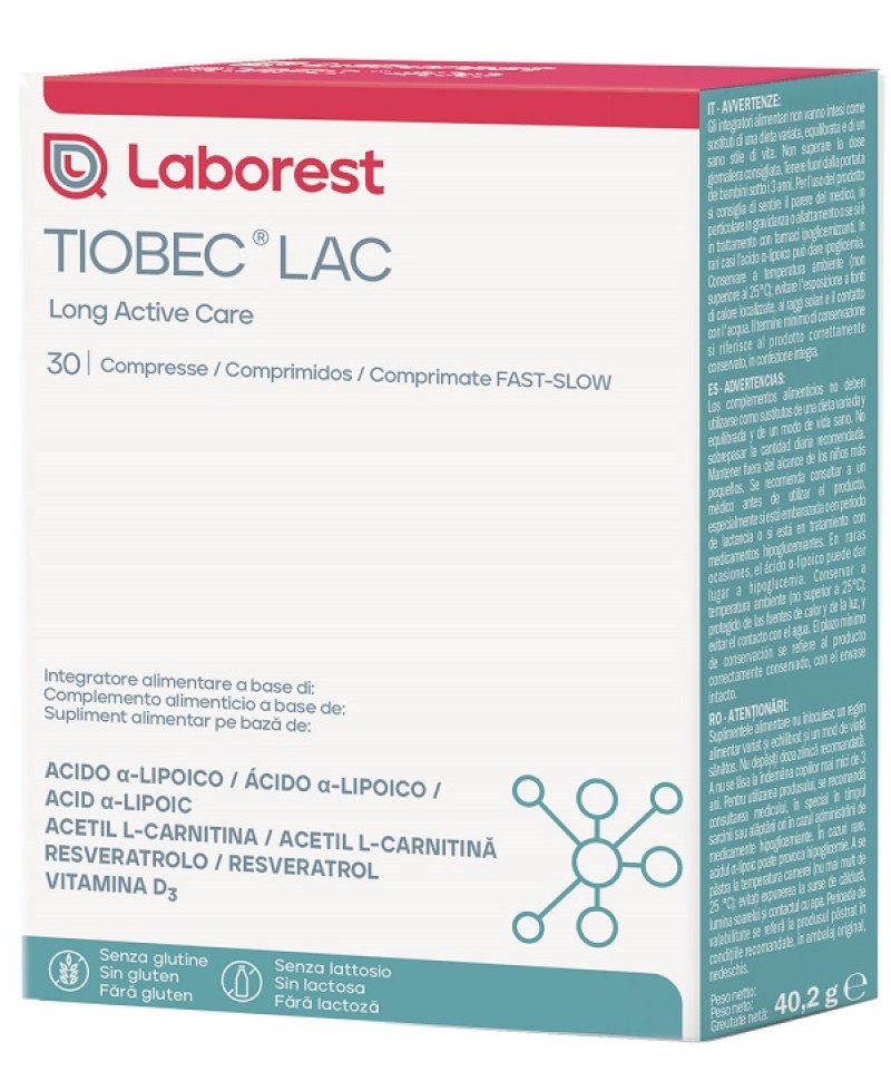 TIOBEC LAC 30CPR