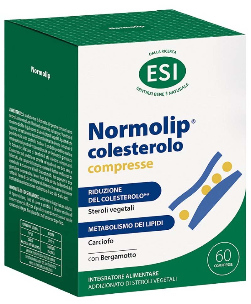 ESI NORMOLIP COLESTEROLO 60CPR