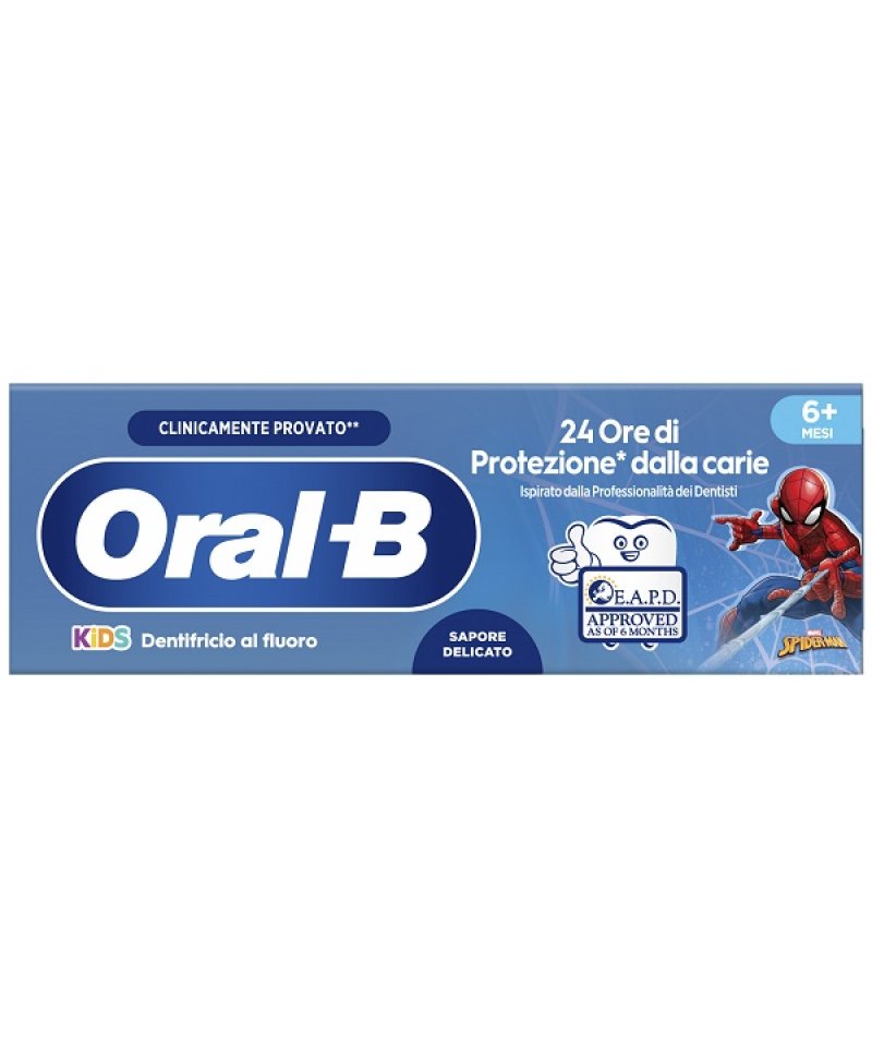 ORALB DENTIFRICIO KIDS SPIDERM