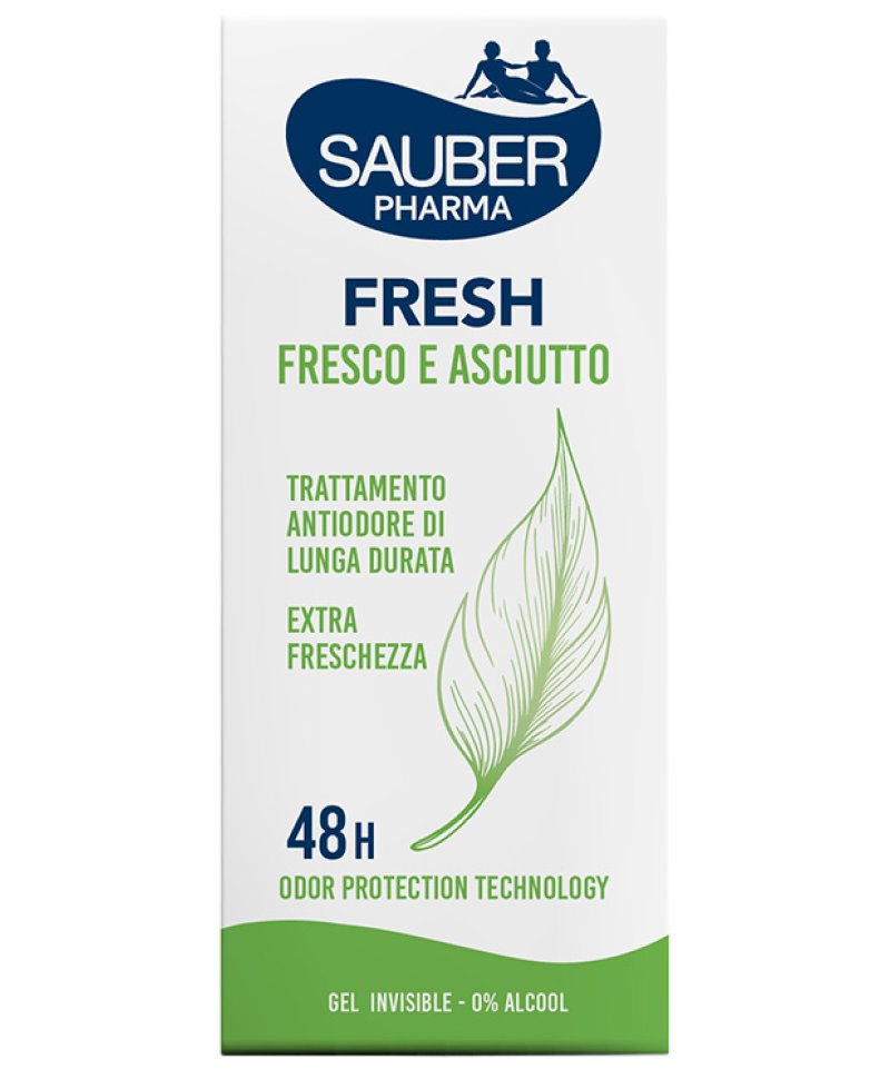 SAUBER DEO 48H FRESH GEL 30ML
