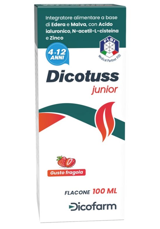 DICOTUSS JUNIOR FRAGOLA 100ML DICOTUSS JUNIOR FRAGOLA 100ML