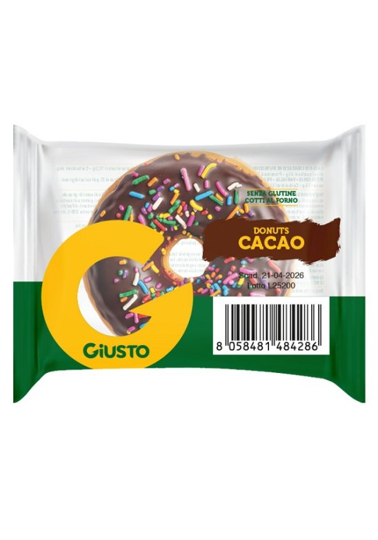 GIUSTO DONUTS CACAO 35GR S/GL