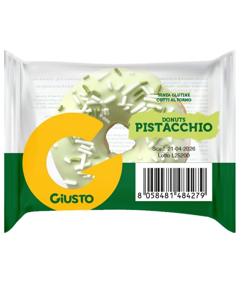 GIUSTO DONUTS PISTACCH 35GR S/G