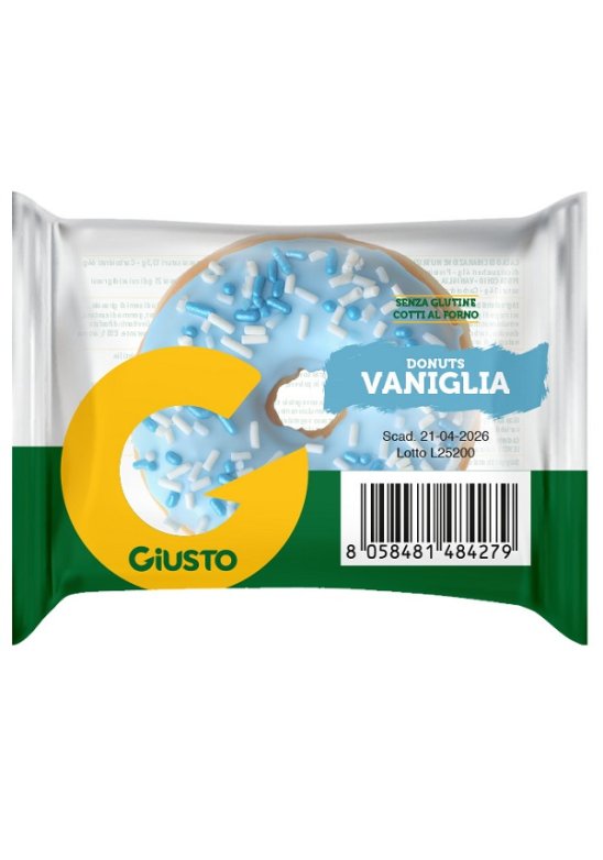 GIUSTO DONUTS VANIGLIA 35GR S/G