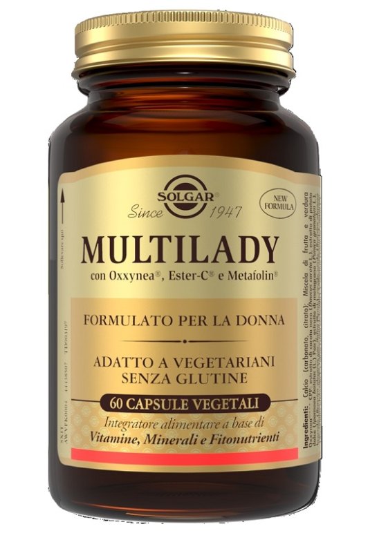 SOLGAR MULTILADY 60CPS VEG N/F SOLGAR MULTILADY 60CPS VEG N/F