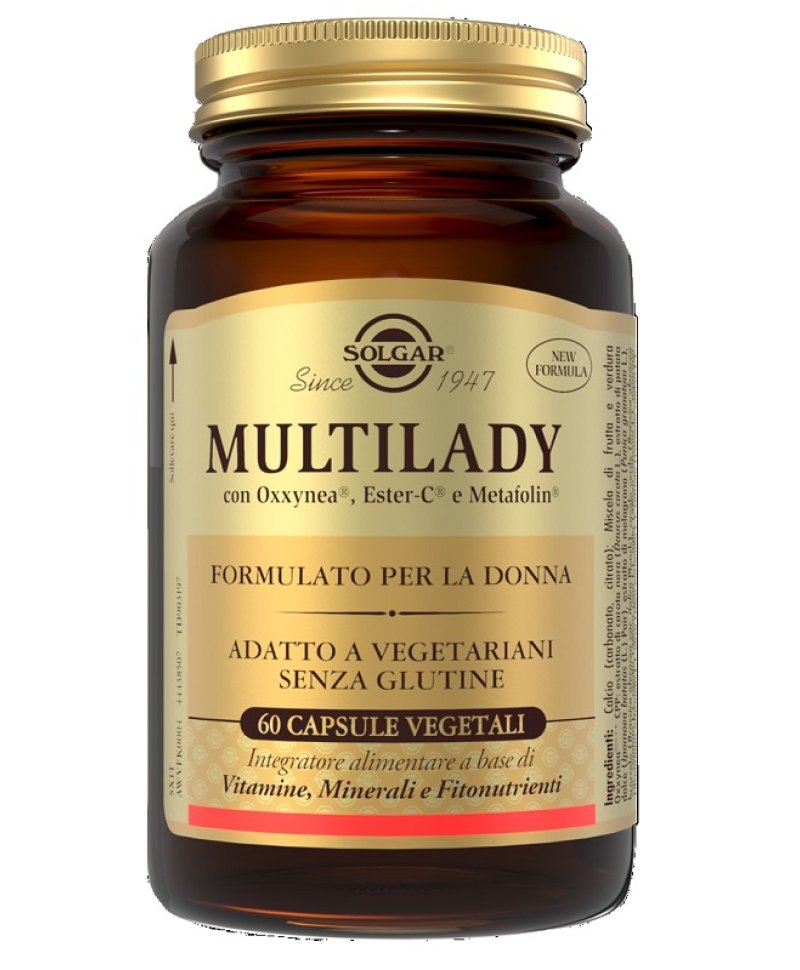 SOLGAR MULTILADY 60CPS VEG N/F SOLGAR MULTILADY 60CPS VEG N/F