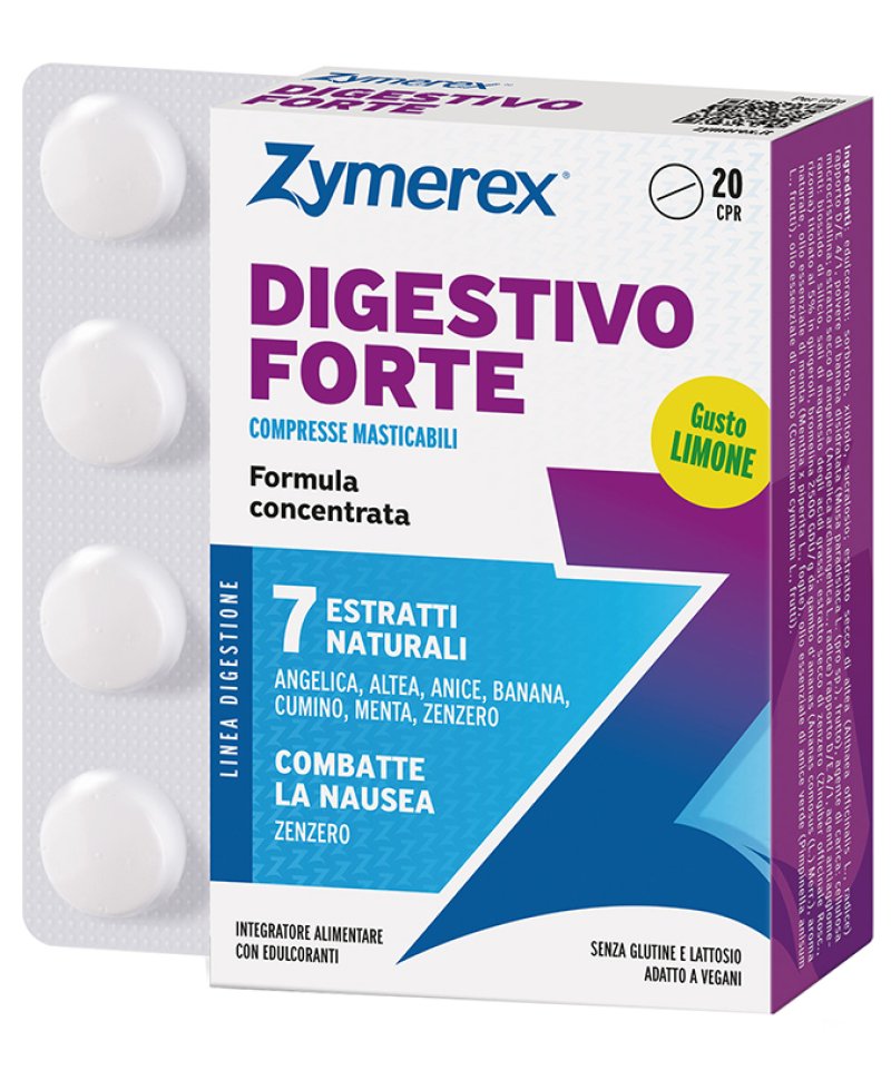 ZYMEREX DIGESTIVO FT LIM 20CPR