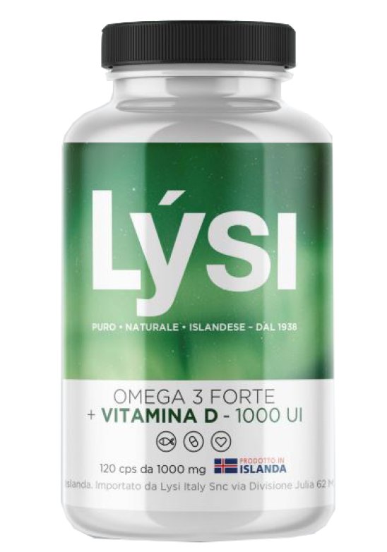 LISI OMEGA 3 FORTE VITAM.D 120CP