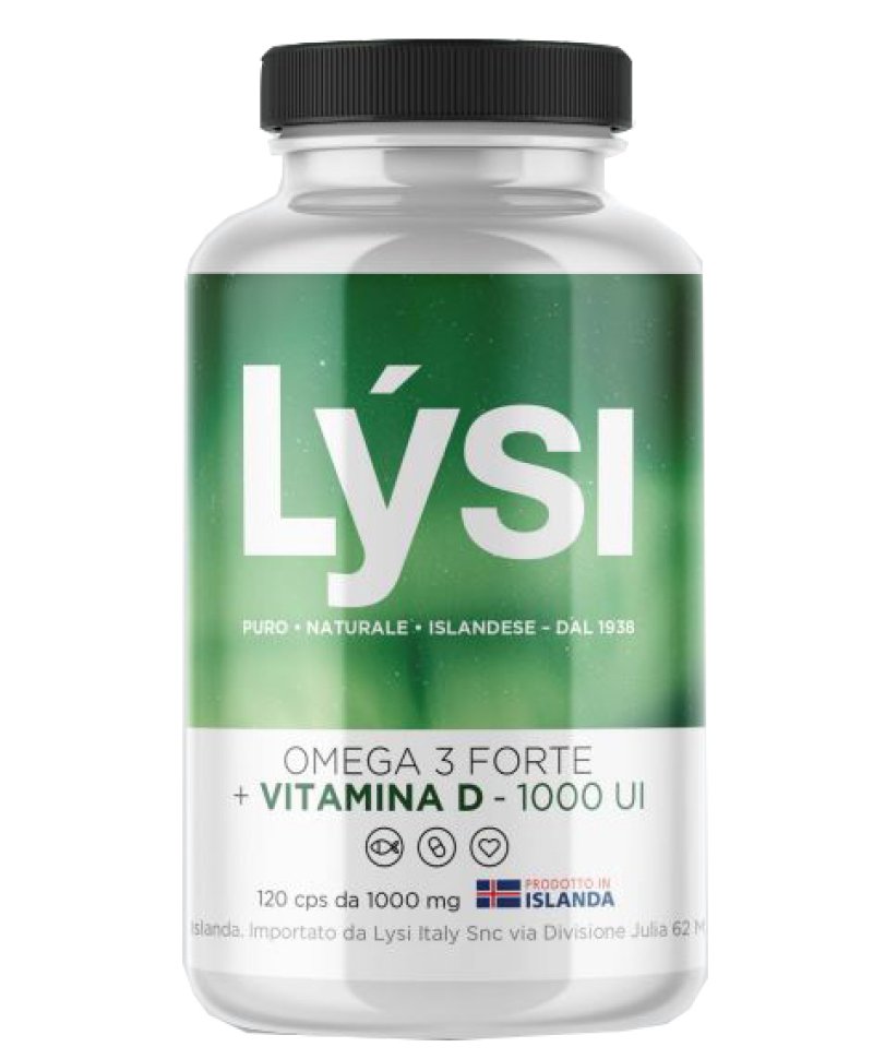 LISI OMEGA 3 FORTE VITAM.D 120CP