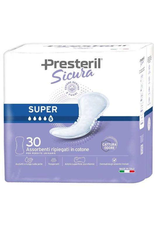 PRESTERIL SICURA AS SUPER 30PZ